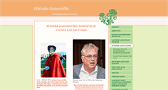 Desktop Screenshot of historicsomerville.org
