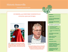 Tablet Screenshot of historicsomerville.org